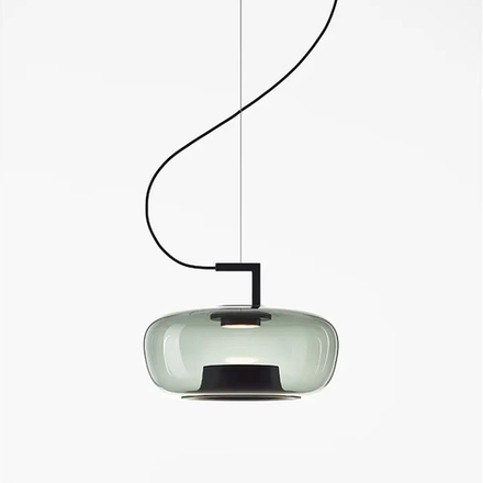 Подвесной светильник 8871P/C L black/light green