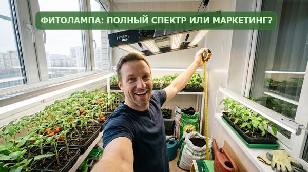 Фитолампа для растений: как отличить полный спектр от маркетинга Фитолампа для растений: как отличить полный спектр от маркетинга