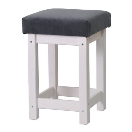 Банкетка Оливия массив сосны цвет белый/серый