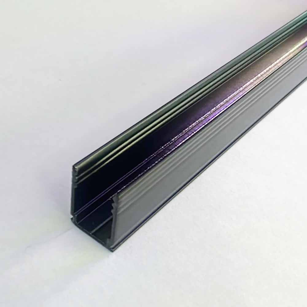 Алюминиевый профиль для монтажа гибкого неона 8х16 мм. 2 метра размер 1410