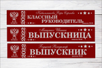Именная лента выпускника №08