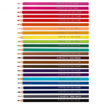 Карандаши цветные Yalong 24 цв., "Princesses and boys" деревянные, трехгранные, заточенные, грифель 3.0 мм, картон. уп., европодвес