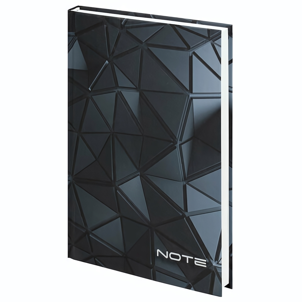 Ежедневник недатир. А5 128л. "3D Triangles" ламинированная обложка (STAFF)