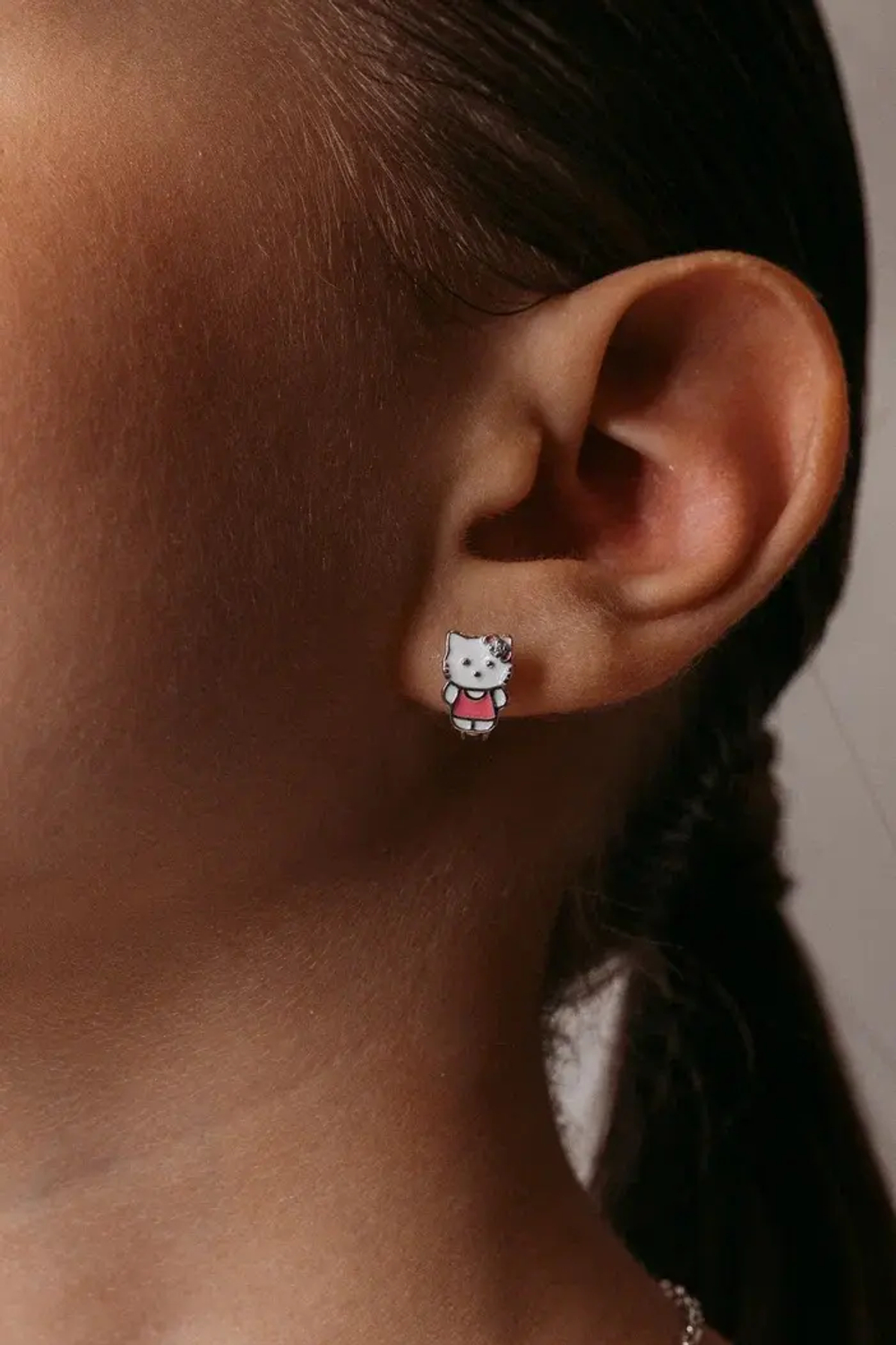 Серьги "Hello Kitty"