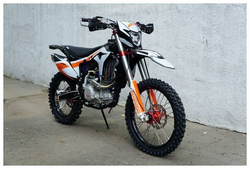 Кроссовый мотоцикл BSE Z8 300e 21/18 Grey Orange Black 2