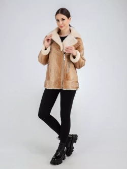 Дубленка авиатор натуральная Турция