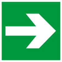 Е 02-01 "Направляющая стрелка"