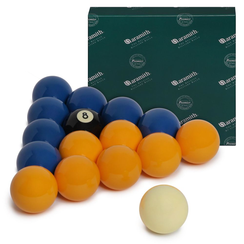 Шары Aramith Casino Blue &amp;amp; Yellow 8Pool ø57,2мм