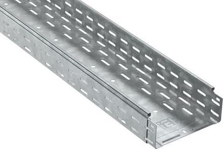 Лоток листовой перфорир. 300х80 L3000 сталь 1мм HDZ IEK CLP10-080-300-100-3-M-HDZ