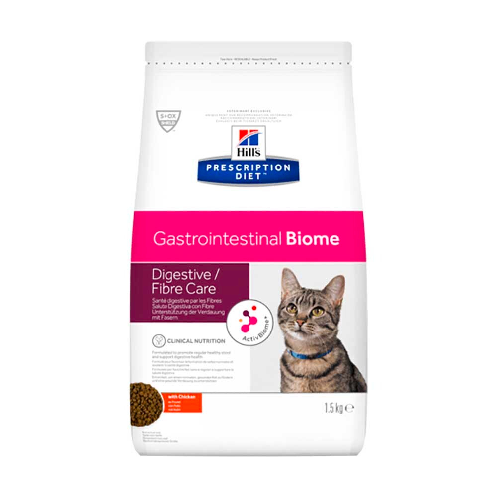 Hill's Feline Gastrointestinal Biome - диета для кошек лечение ЖКТ