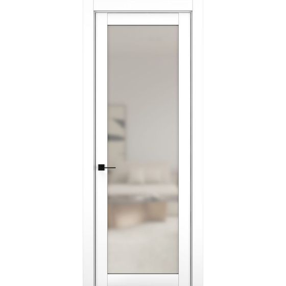 Цена на Межкомнатная дверь керамик NC 2 снежный остеклённая Купить Межкомнатная дверь керамик NC 2 снежный остеклённая