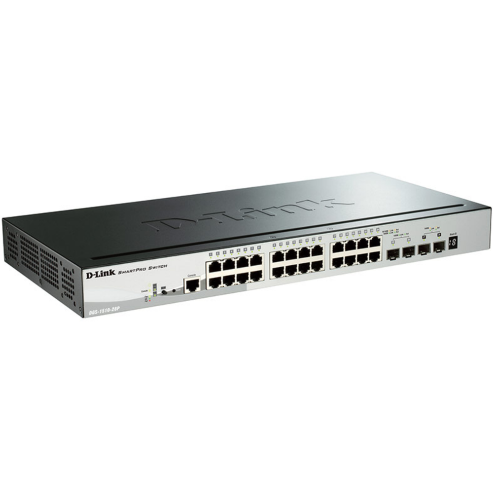 Коммутатор (свитч) D-Link DGS-1510-28P