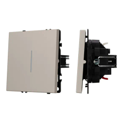 Механизм выключателя одноклавишный проходной LED SWT-NOBE-MKP1-SFPL-L-CA (230V, 10A) (Arlight, -) 059430