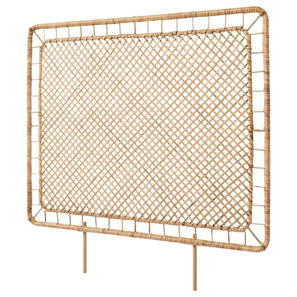 Изголовье кровати - TOLKNING  IKEA/ ТОЛКНИНГ ИКЕА, 100х96 см, бежевый