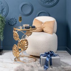 Столик приставной Monstera Deliciosa (Монстера) Амбер