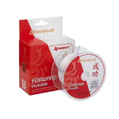 Леска FORWARD Invisible 0,309mm/300m Nylon Transparent (N-FI-0309-300) Nisus