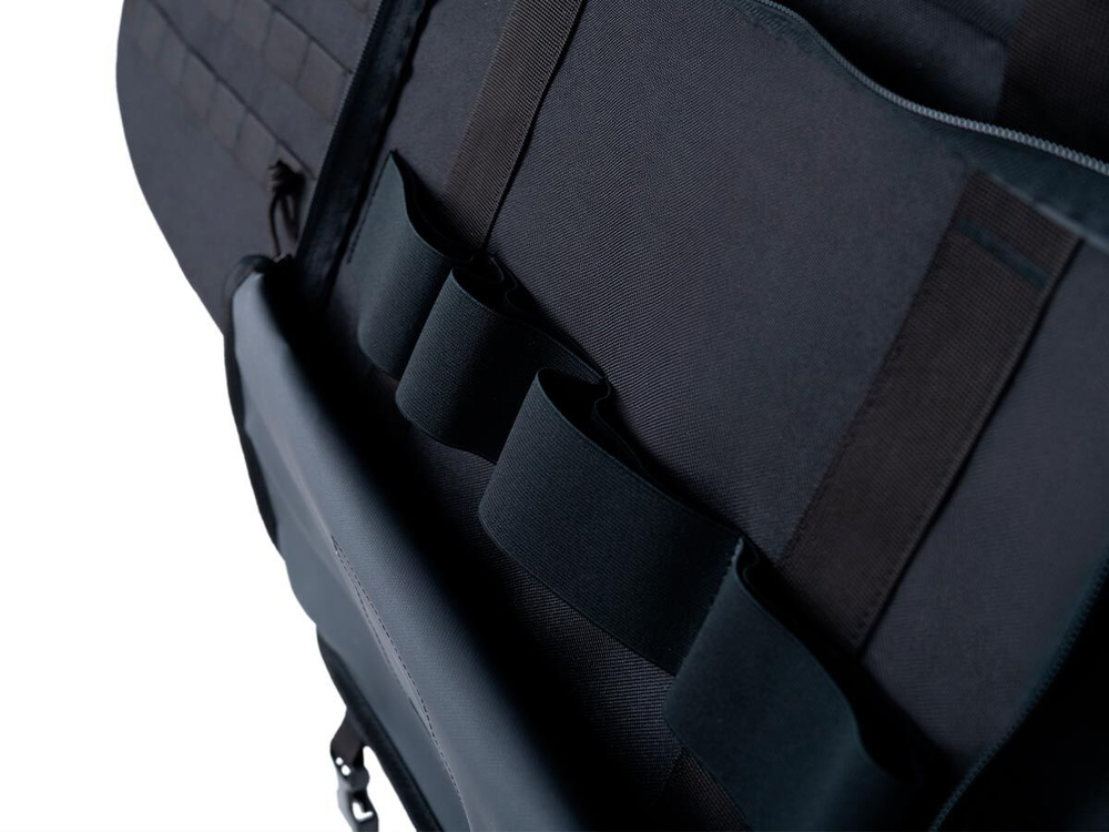 Кейс Vektor А-110 тактический чёрный с лямками, система Molle