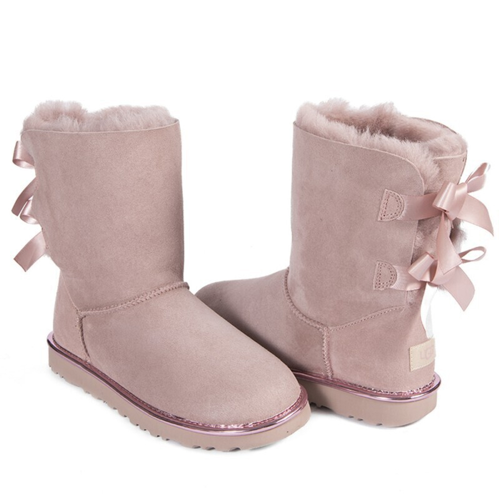 Угги Bailey Bow Metallic Dusk II