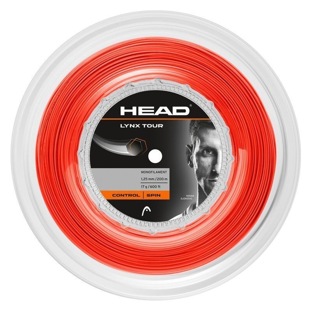 Теннисные струны Head LYNX TOUR (200 m) - orange