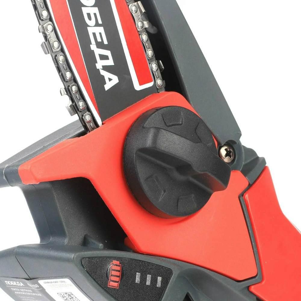 Пила цепная аккумуляторная ПОБЕДА ПА150 14,4В с 1акб,1,5Ач,инд.заряда (250205150)