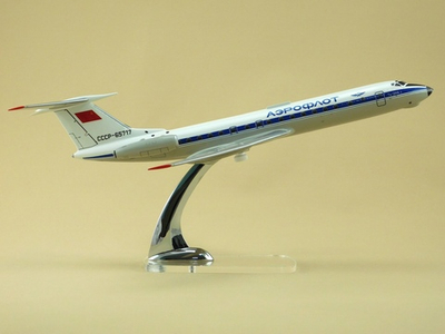Модель самолета Ту-134А-3 (М1:100, Аэрофлот СССР-65717)
