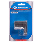 KING TONY (9AJ4122) Головка для кислородных датчиков 1/2", 22 мм, разрезная