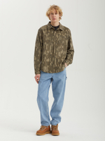 Мужская Рубашка Warped Camo Corduroy