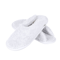 Домашние тапочки Abyss & Habidecor Super Pile 100 белые