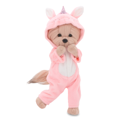 Мягкая игрушка Orange Toys Lucky Doggy Yoyo: Единорожек С каркасом 37см, коробка 44 см