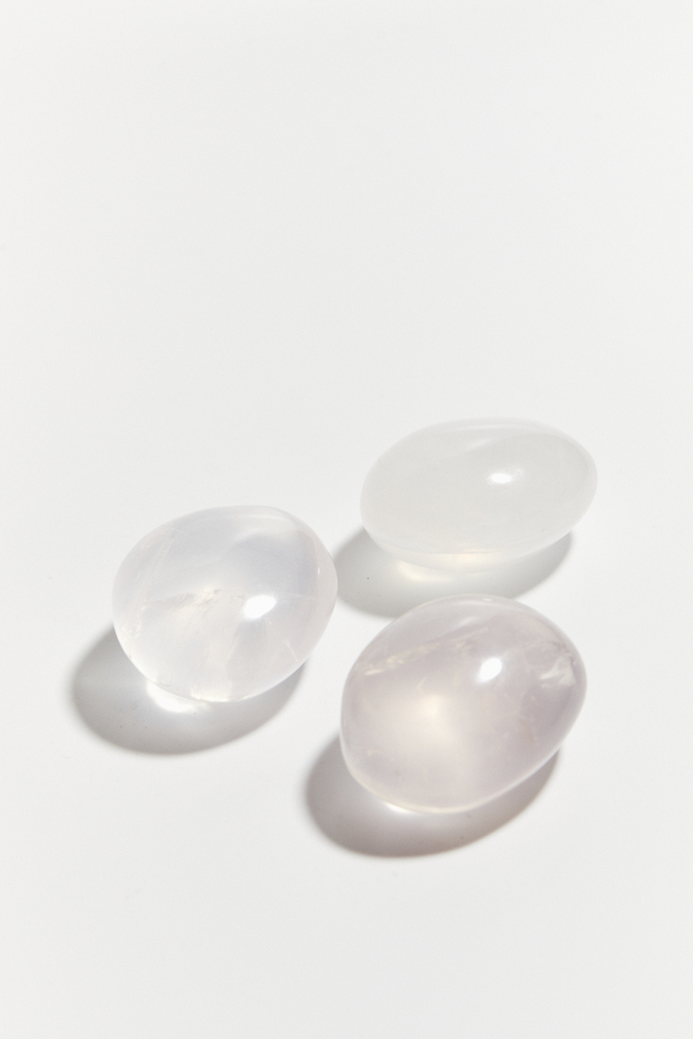 Розовый кварц джиразоль палмстоун