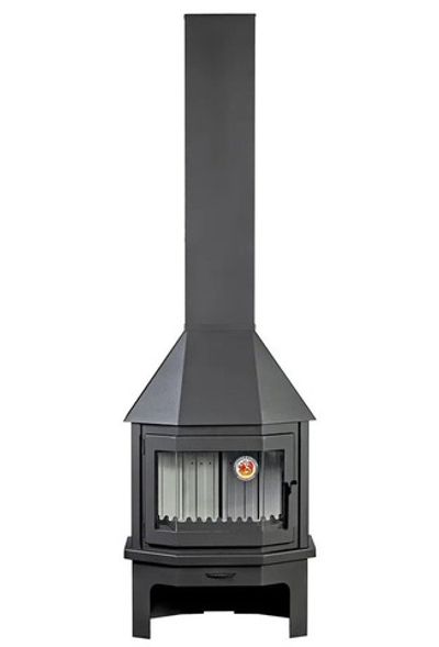 Печь-камин Мюнхен пристенно-угловой