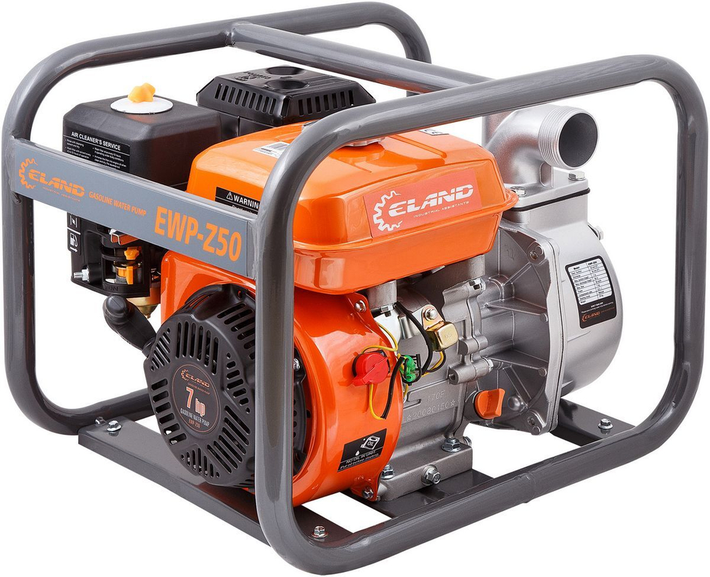 Мотопомпа бензиновая Eland EWP-Z50, 600 л/мин