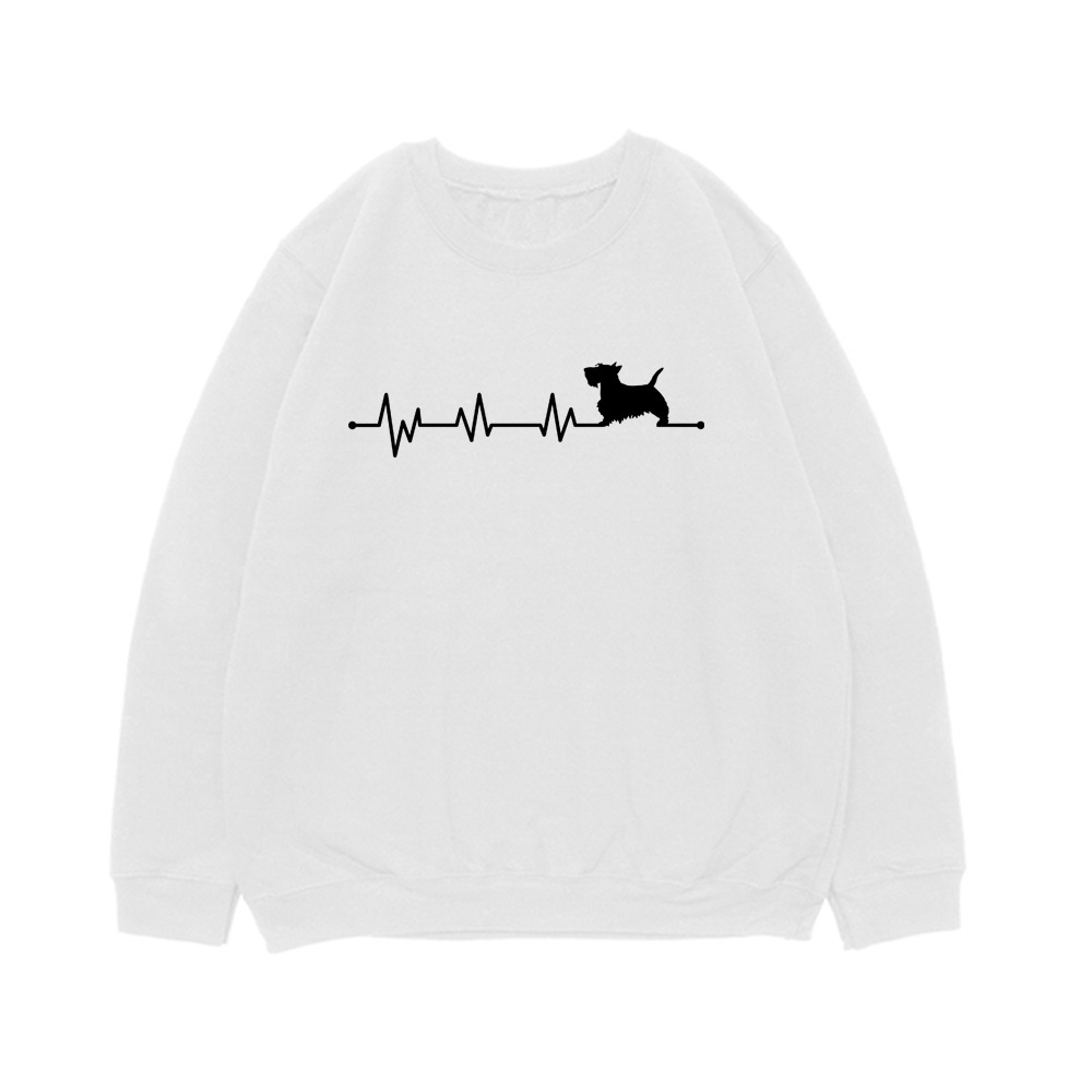 Свитшот "Скотч - сердечный ритм"