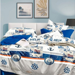 Сатин-твил "Детство" принт №10 | ш.235 см | 115 г/м² | хлопок-100%