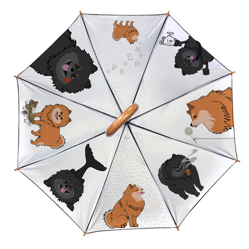 Зонт "Веселые Шпицы"