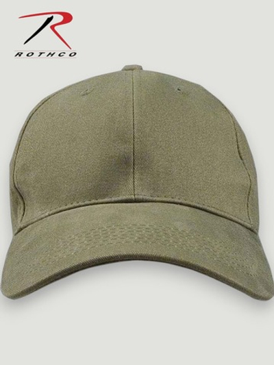 Кепка бейсболка Rothco Military Supreme Low Profile Cap Olive Drab