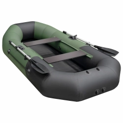 Лодка Таймень NX 270, 2700*1300*360 мм., цвет зеленый - черный