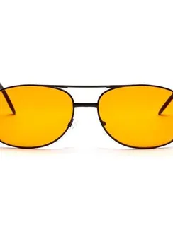 Очки антифары, черный / комплектация: Чехол и салфетка