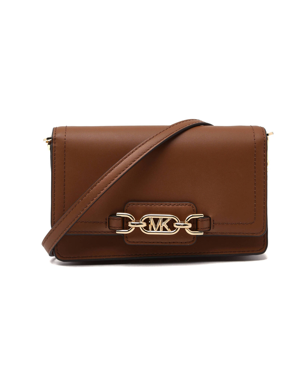 кожаная клатч Michael Kors - коричневый(32F2G7HC1L)