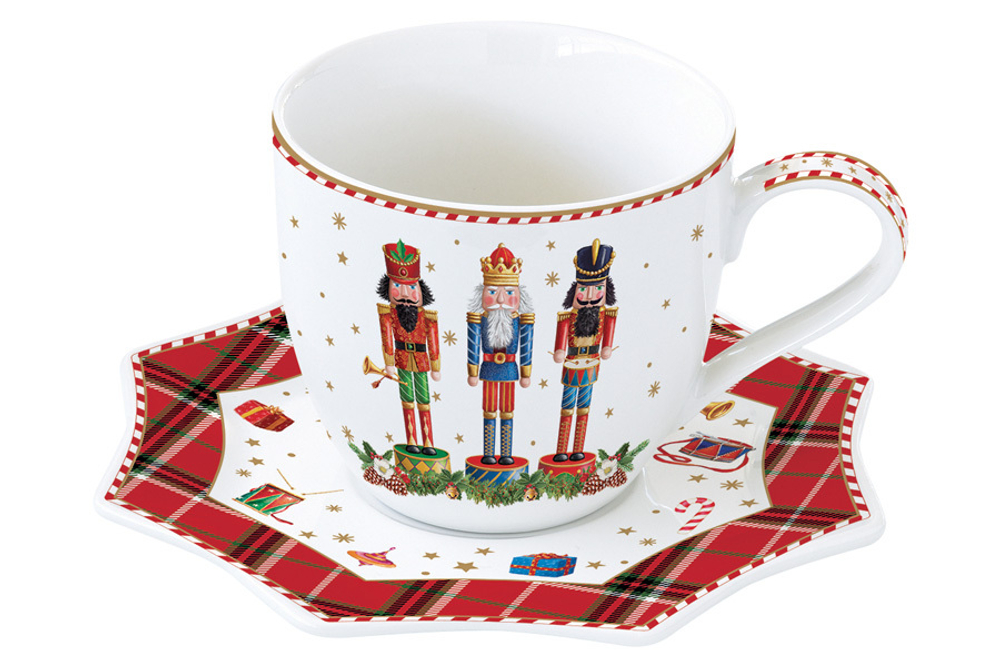 Чайная пара 250мл Щелкунчик винтажный Easy Life