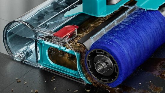 Беспроводной вертикальный пылесос Dyson V15s Detect Submarine (SV47) (Yellow/Nickel) EU