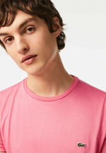 Lacoste Базовая футболка - роза / лосось