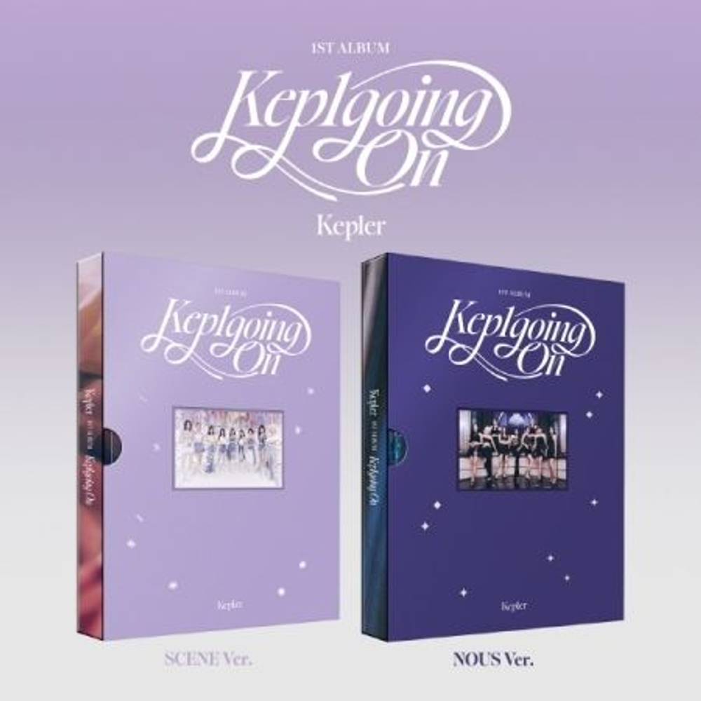 Альбом Kep1er - KEP1GOING ON 1st Album 2 Version SET