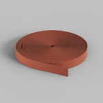 TR5502-BR Гибкий трек-ремень Belty, серия Base, 20м, 48V DC, IP20, коричневый, ткань, медь