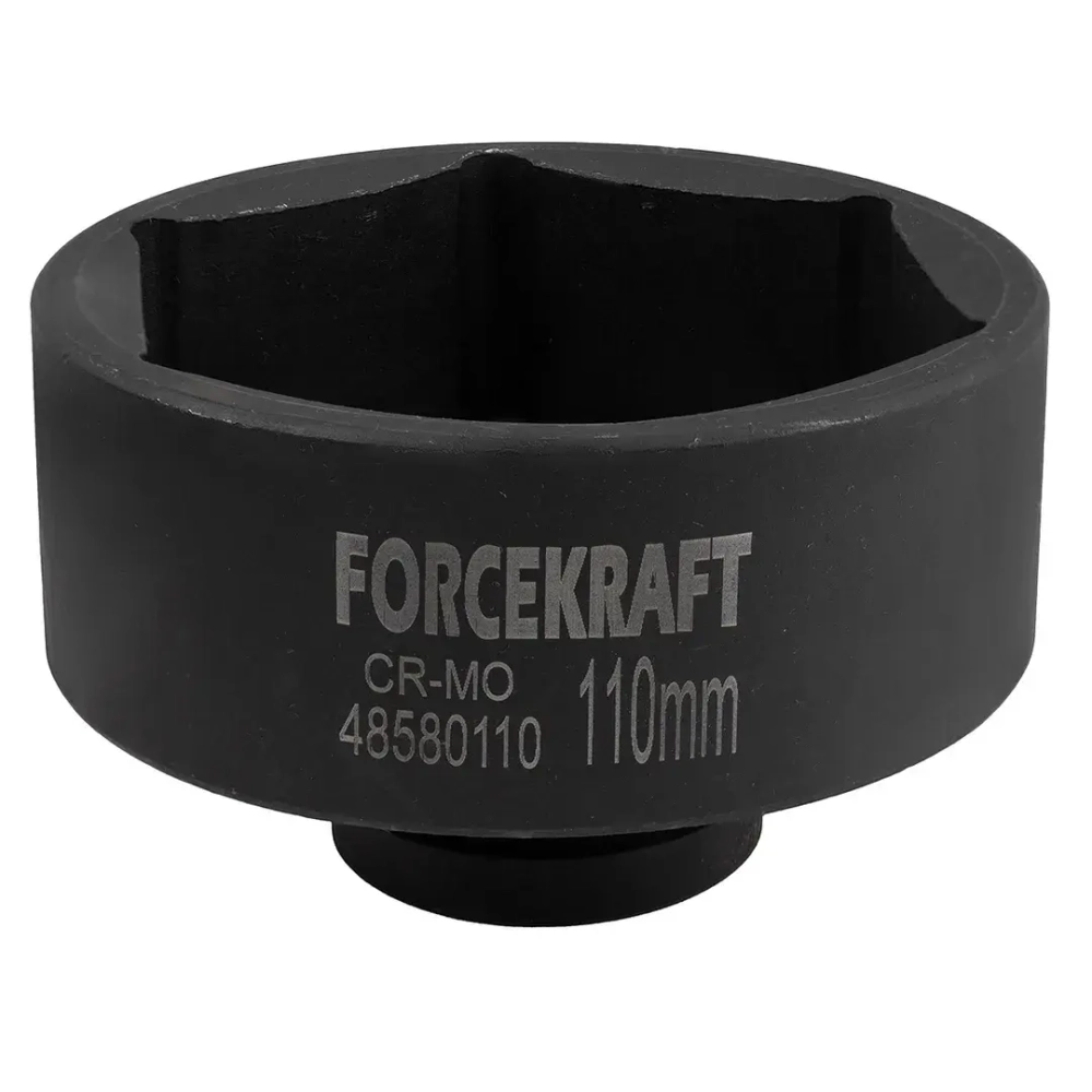 Головка ударная глубокая 1'', 110мм (6гр.) FORCEKRAFT FK-48580110