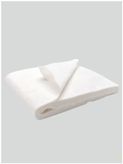 Полотенце 35*70 см спанлейс КОМФОРТ СОТЫ белый (инд.сл) 50шт