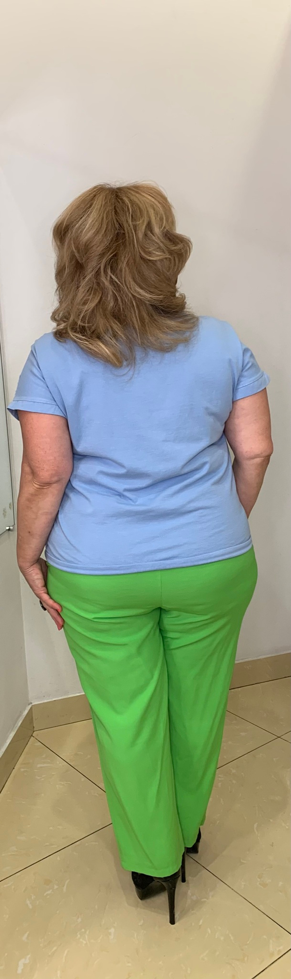 Блузон на кулиске с перфорацией