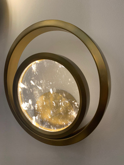 Настенный светильник Moon Light 1A ant.brass