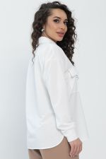 Поло рубашка Алькор (белая) Б13256-10М LT Collection