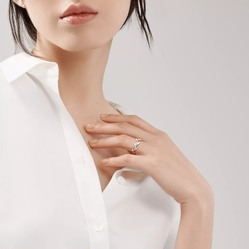 Кольцо Olive Leaf Tiffany из серебра